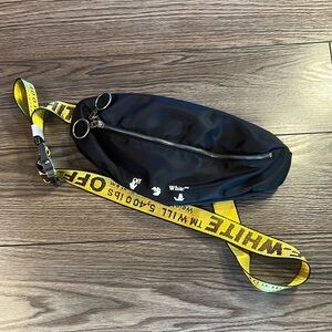 Off-White Crossbody Bag Black